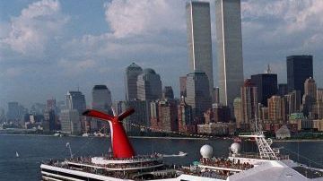 El curcero 'Triumph' de Carnival, cuando fue inaugurado en 1999.