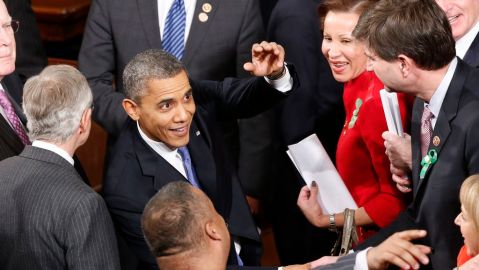 Obama pide subir el salario mínimo federal hasta 9 dólares la hora en 2015, durante su discurso del Estado de la Unión.