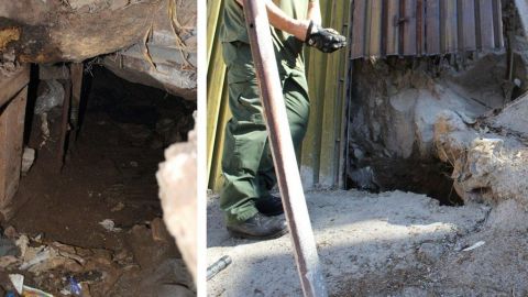 Fue hallado el túnel número 26 en tres años entre las ciudades homónimas de Nogales (Sonora y Arizona). Era usado para cruzar droga a EE.UU.