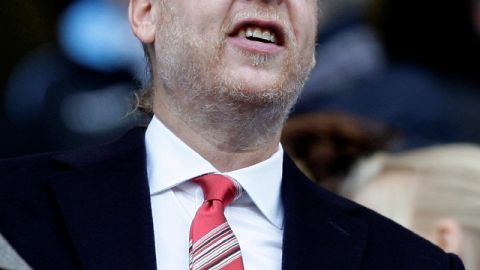 Avram Glazer, presidente y copropietario del Man-U.