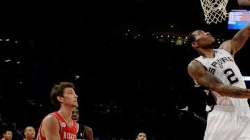 El juego de los mejores juveniles de la NBA, previo al Juego de las Estrellas 2013, en Houston.