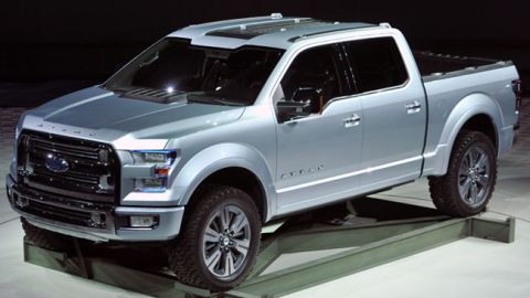 El  nuevo Atlas-Concept es un prototipo de pick-up que evolucionará al F-150