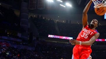 En Houston, el Oeste venció al Este 143-138 en reñido Juego de Estrellas de 2013.