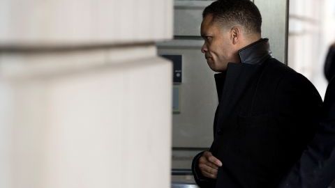 Jesse Jackson Jr.  a su llegada a la corte.