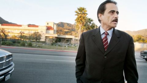 Richard Alarcón en Sylmar en 2007, cuando aún era asambleísta estatatal.