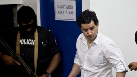 Henry Fariñas, supuesto blanco de un atentado, acudía a una audiencia en Managua, Nicaragua, el pasado 25 de septiembre.
