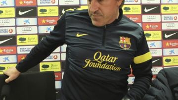Jordi Roura es el técnico  interino del   Club Barcelona.