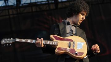 Omar Alfredo Rodríguez-López, guitarrista de The Mars Volta, en una fotografía de archivo.