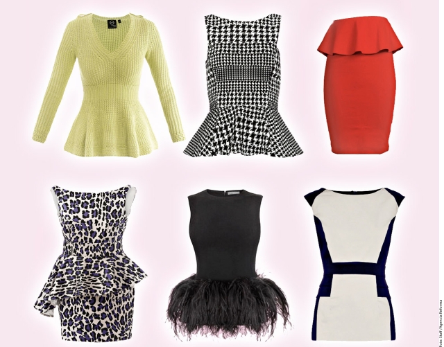 La moda de las prendas Peplum - La Opinión