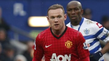 Wayne Rooney, delantero del Manchester United, disputará dos partidos como local