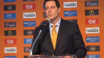 Chris Canetti, presidente del Houston Dynamo.
