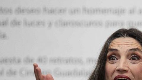 La actriz española Ángela Molina alaba al cine mexicano en el marco del Festival de Guadalajara.