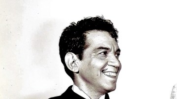 'Cantinflas'  (izq.) y el actor David Niven en el filme 'La vuelta al mundo en 80 días'.