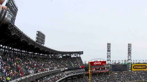 El estadio de los White Sox en su máximo esplendor.