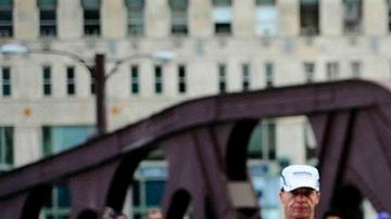 Corredores participan del Maratón de Chicago el pasado año.