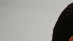 El vicepresidente venezolano Nicolás Maduro al ofrecer información sobre la salud de Hugo Chávez.