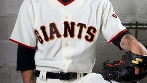 Sergio Romo, jugador de los Gigantes de San Francisco, lanzará para el seleccionado mexicano. Foto José Luis Aguirre/El Mensajero