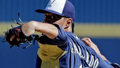 Yovani Gallardo espera poder lanzar el viernes, en el debut en el Clásico Mundial