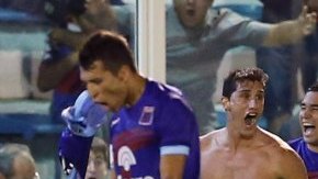 Gabriel Peñalba consiguió el gol del triunfo casi al finalizar el partido