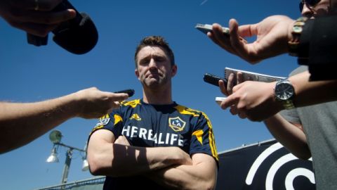El irlandés Robbie Keane, caudillo del Galaxy.