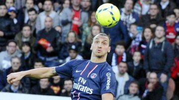 Slatan Ibrahimovic consiguió un doblete en el triunfo de PSG 2-1 sobre Nancy