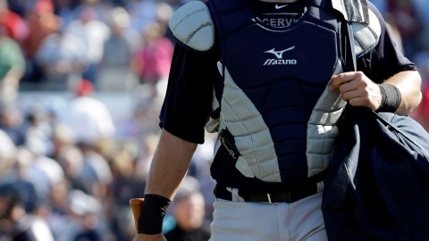 El catcher de Yanquis, Francisco Cervelli, tendrá mucha acción.