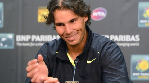 Rafa Nadal quedó 'muy asustado' por el sismo.