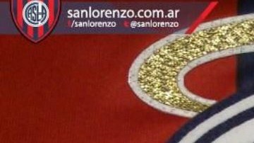 San Lorenzo estrenará playera "papal" ante el Santa Fe.