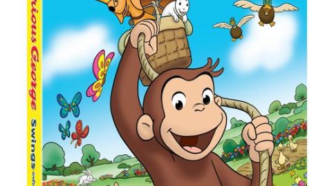Curious George llega en DVD con alegría primaveral para los más pequeños.