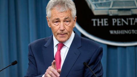 El secretario de Defensa, Chuck Hagel, anunció las medidas preventivas en la Costa Oeste y Alaska.
