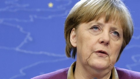 Angela Merkel.