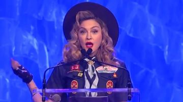Madonna habló de los conflictos en el mundo y del acoso contra los gays.