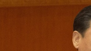 El actual presidente  chino, Xi Jinping, cuando participaba en la ceremonia de apertura del 18 Congreso del Partido Comunista (CPC) en el Gran Salón del Pueblo de Pekín, China.