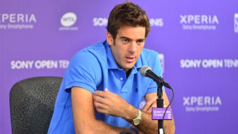 El argentino Juan Martín Del Potro llega muy motivado a Cayo Vizcaíno.