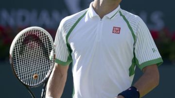Novak Djokovic no pudo resistir la pena y el dolor cuando cayó ante Martín del Potro el pasado domingo en la semifinal de Indian Wells.