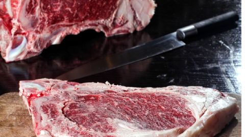 La grasa de la carne kobe se traduce en mayor suavidad.