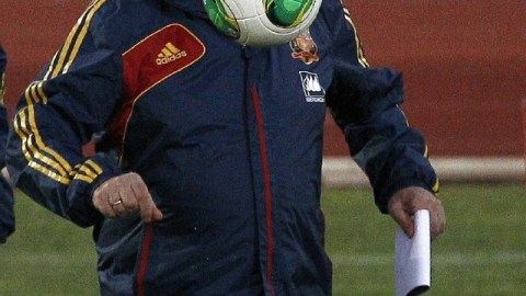 El DT de la selección española Vicente del Bosque fue elegido en diciembre pasado como el Mejor Entrenador del Mundo.
