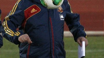 El DT de la selección española Vicente del Bosque fue elegido en diciembre pasado como el Mejor Entrenador del Mundo.