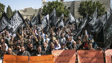 Las protestas en Cisjordania por la visita de Obama se mantienen.
