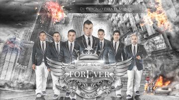 La portada del primer álbum de la agrupación local Forever Musical.