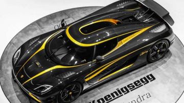 Un modelo 'de oro' para la firma sueca Koenigsegg.