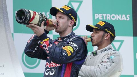 Vettel fue el mejor tras la 56 vueltas que se dieron al trazado de Sepang.