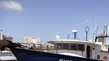 El barco interceptado a unas 700 millas al sureste de Cabo Verde,  con casi dos toneladas de cocaína, según la Policía española .