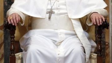 El papa Francisco, en la Santa Sede.