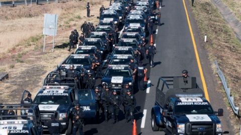 Debido a la violencia en México, ya comenzó el operativo de Semana Santa de la policía federal, en Michoacán.