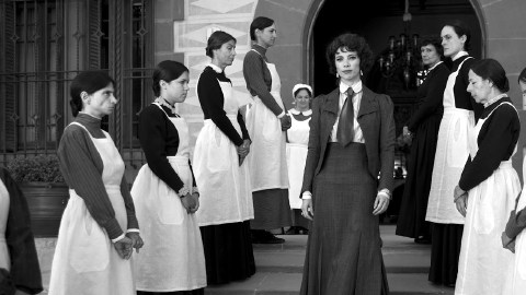 'Blancanieves', cinta  de Pablo Berger, está protagonizada por Maribel Verdú (centro).