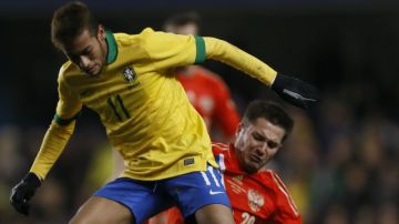 Neymar no ha rendido al cien por ciento con la selección de Brasil