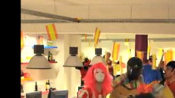 Imagen tomada de uno de los miles de videos que existen sobre el "Harlem Shake".