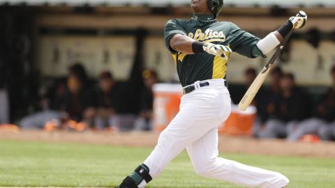Céspedes fue la bujía para Oakland.