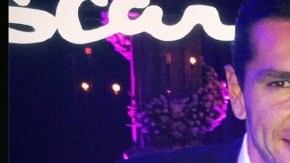 Jacqueline Bracamontes y Martín Fuentes fueron padres el viernes de una niña.